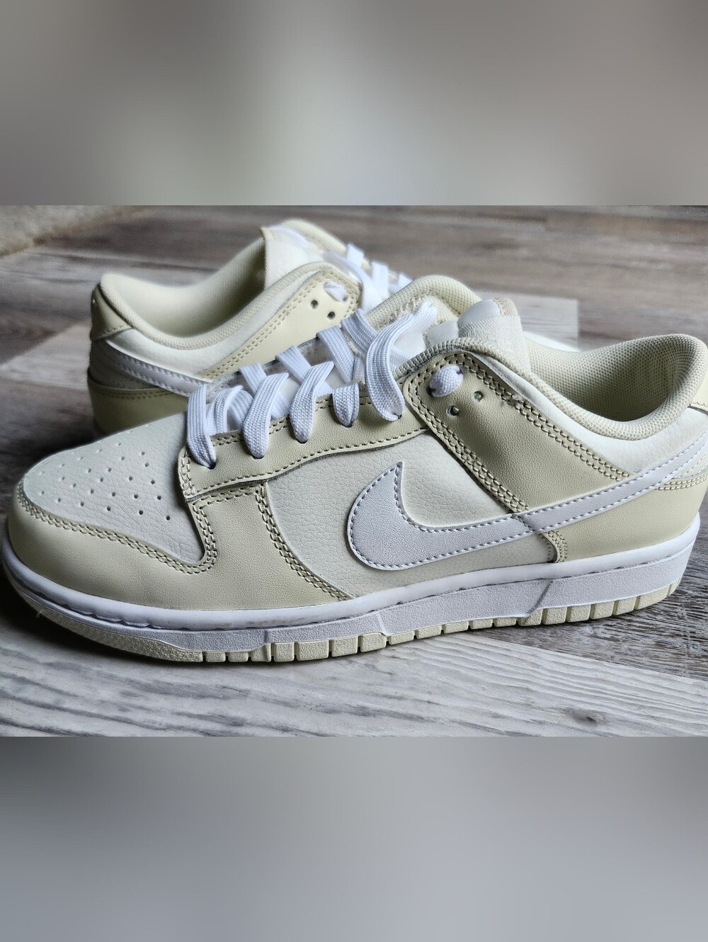 Nike Dunk Low Retro Coconut Milk Sail White Women's Size 7 Sneakers